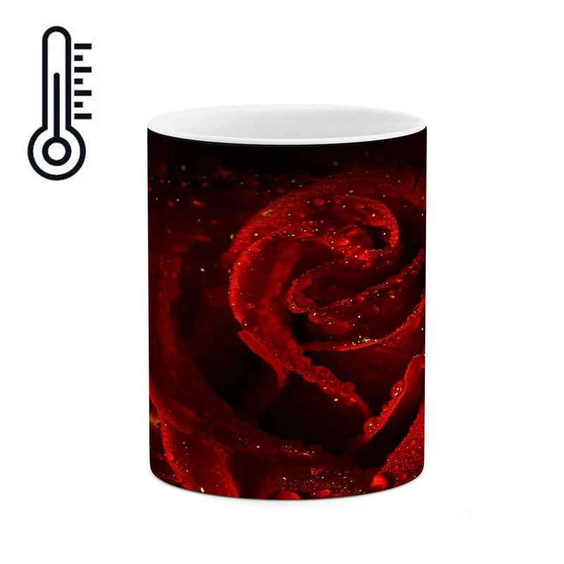 ماگ حرارتی کاکتی مدل گل رز کد mgh18064