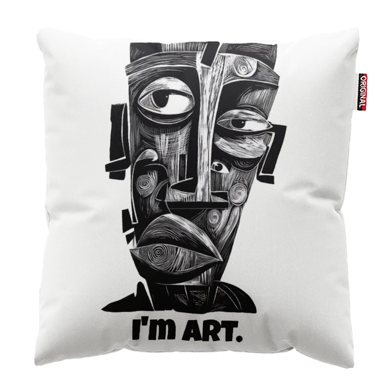 کوسن مدل آرت سایز 30*30 سانتی متر