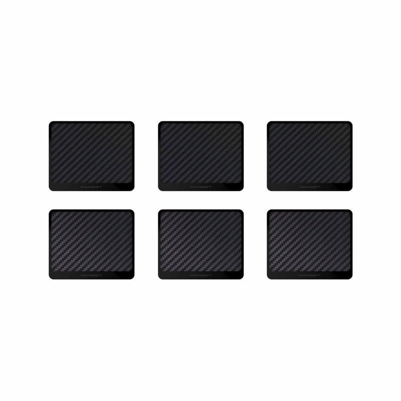 زیر لیوانی ماهوت مدل Carbon-Fiber بسته 6 عددی