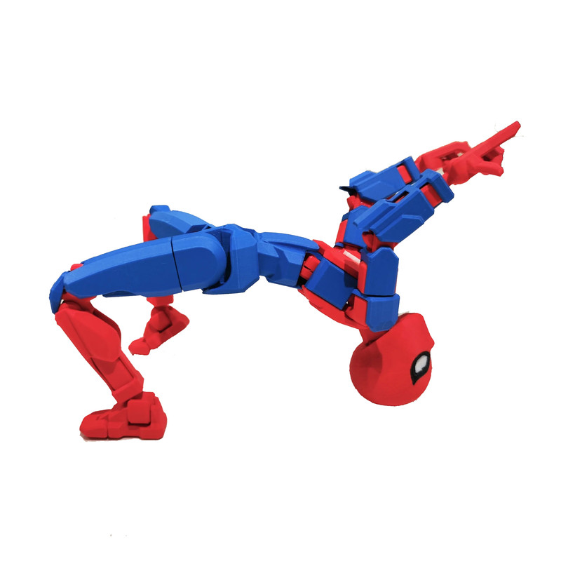 اکشن فیگور طرح دامی 13 مدل spiderman ارتفاع 13 سانتی‌متر - تصویر 3
