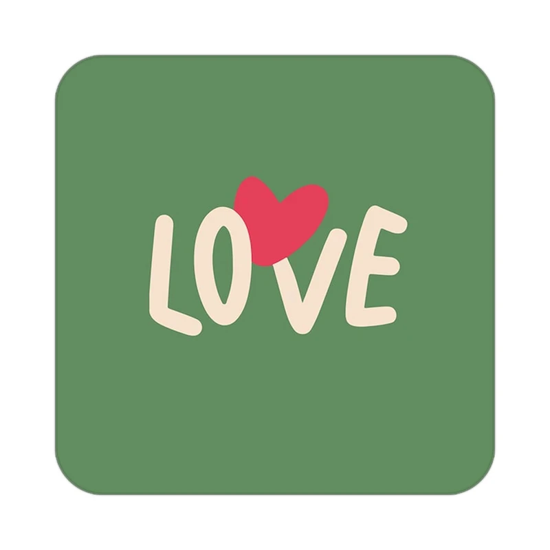 زیر لیوانی کاکتی طرح عاشقانه مدل mp37299