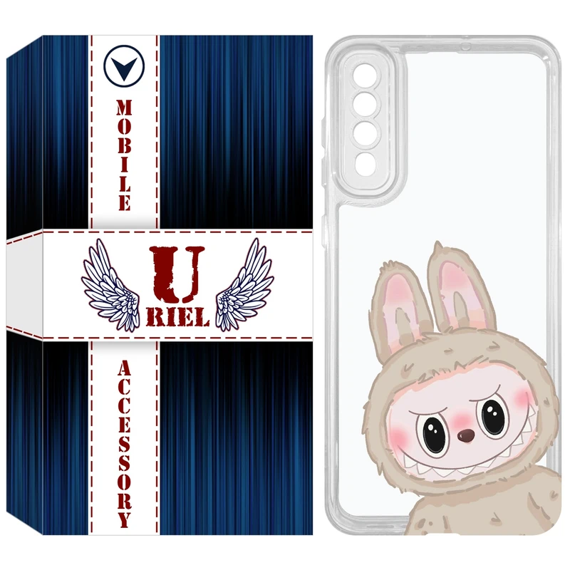 کاور یوریل مدل Clear کد 119 طرح لبوبو Labubu مناسب برای گوشی موبایل سامسونگ Galaxy A50 / A50S / A30S