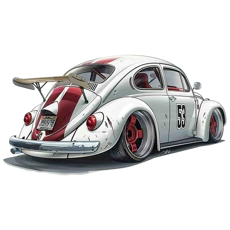 استیکر لپ تاپ مدل فولکس قورباغه ای اسپرت کد 8181