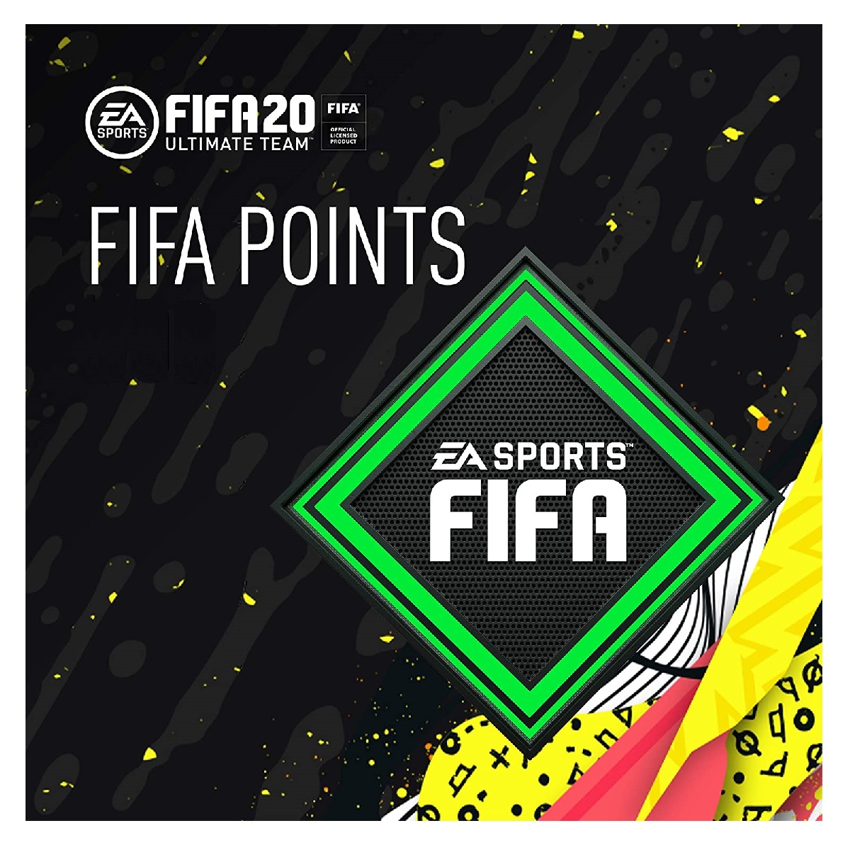 گیفت کارت 250 امتیازی مدل FIFA20-FUT250PC