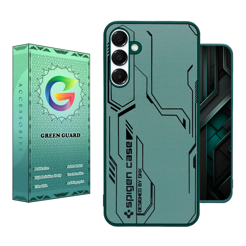 کاور گرین گارد مدل Spigen_GG78 مناسب برای گوشی موبایل سامسونگ Galaxy A16 4G / A16 5G