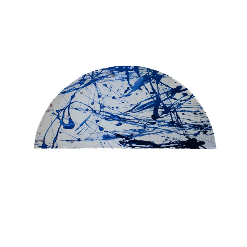 پادری مدل نیم دایره طرح ابروبادی کد 9173 سایز 90×45 سانتی متر
