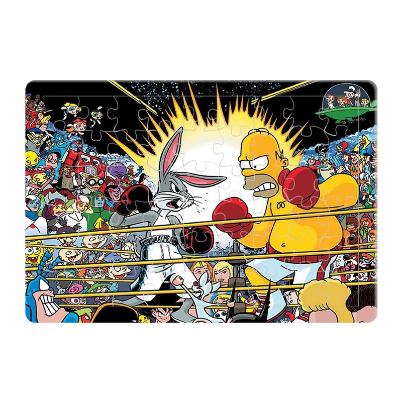 پازل 54 تکه طرح باگزباني مدل P398