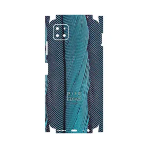 MAHOOT Turquoise feathers-FullSkin Cover Sticker for Samsung Galaxy A22 5G