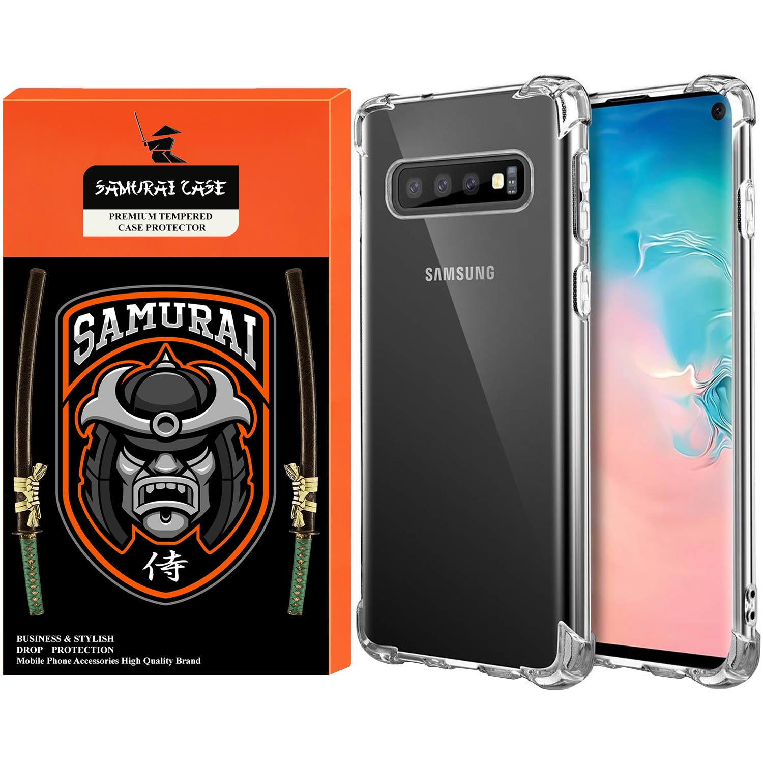 کاور سامورایی مدل Airbag مناسب برای گوشی موبایل سامسونگ Galaxy S10 Plus