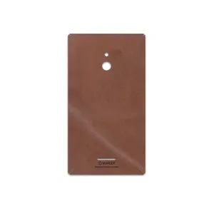 MAHOOT Matte-Natural-Leather Cover Sticker for Nokia XL