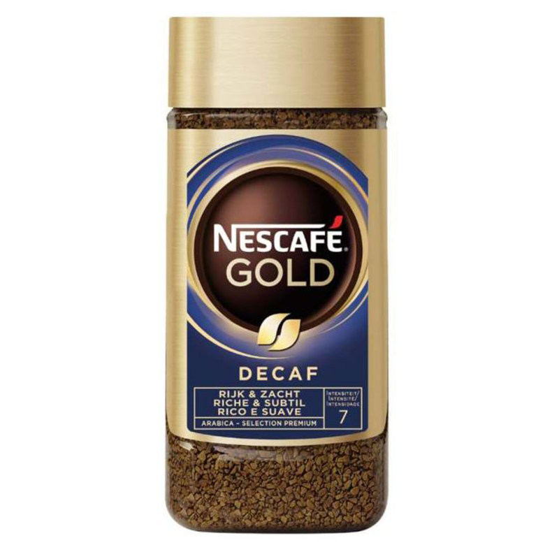 قهوه فوری گلد دیکف بدون کافئین نسکافه - 100 گرم