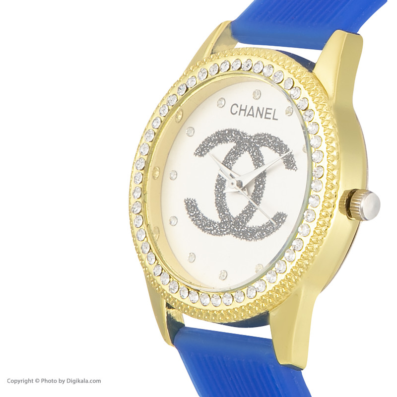 ساعت مچی عقربه ای دخترانه شانل مدل 4566