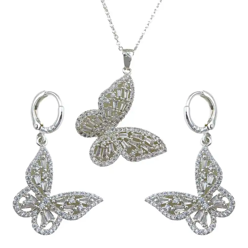 نیم ست زنانه وای اس ایکس مدل پروانه کد M4102