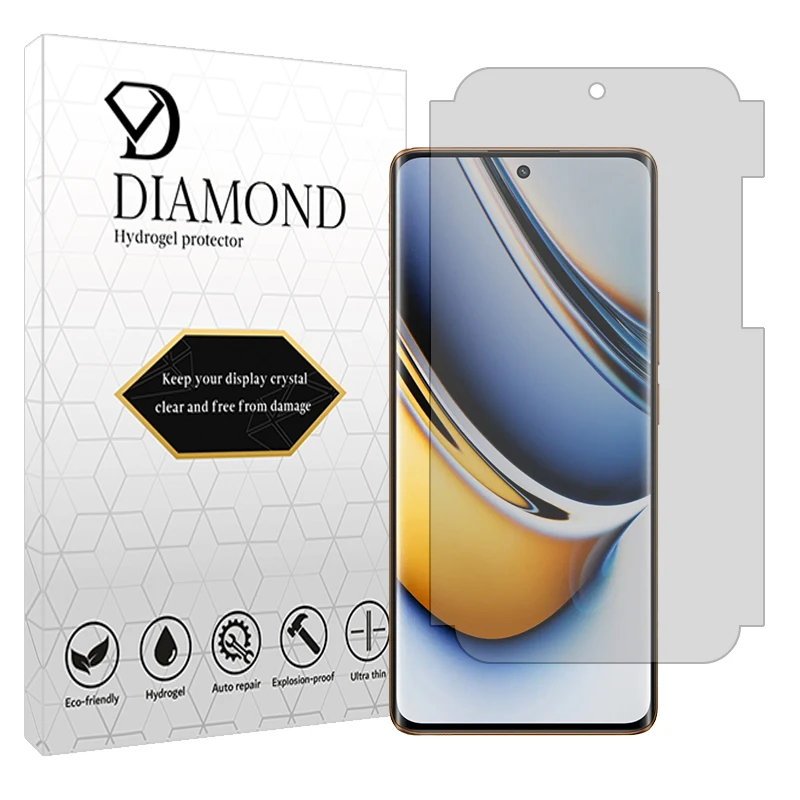محافظ صفحه نمایش شفاف دیاموند مدل Tough مناسب برای گوشی موبایل ریلمی 11 Pro Plus