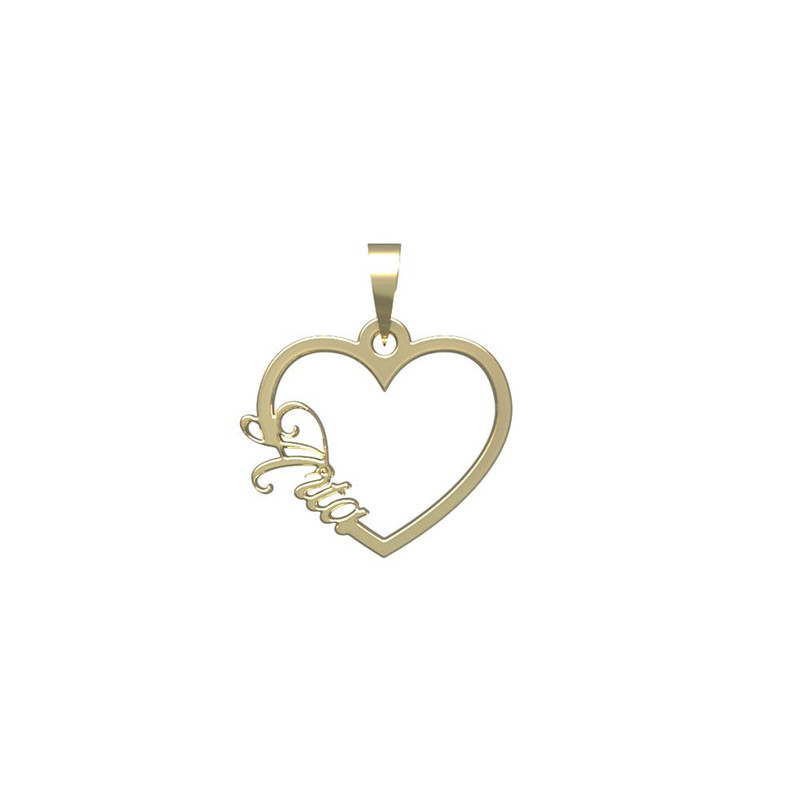 آویز گردنبند طلا 18 عیار زنانه مدوپد مدل اسم ارتا arta کد PB1-10300