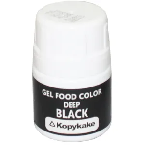 رنگ خوراکی ژله ای مشکی مطلق کپی کیک-25 گرم