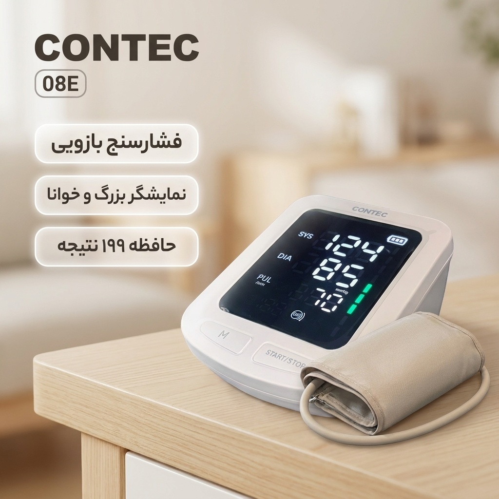 فشارسنج بازویی دیجیتال کانتک مدل 08E