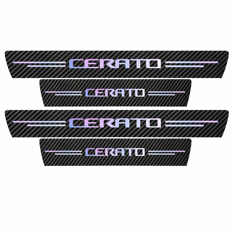 برچسب پارکابی خودرو سولگی مدل کربن کد J54 مناسب برای سیتروئن بسته 4 عددی