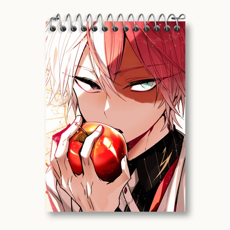 دفتر یادداشت 50 برگ خندالو مدل شوتو تودروکی انیمه آکادمی قهرمان من کد 11591