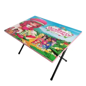 میز تحریر مدل تاشو نشسته طرح توت فرنگی 2