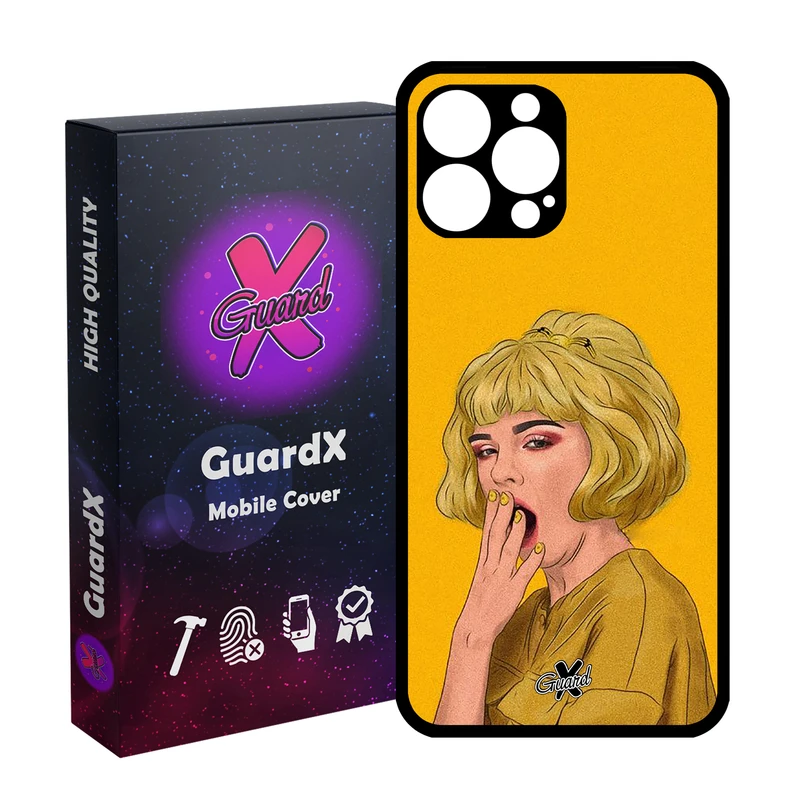 کاور گارد ایکس طرح Girl مدل Glass10311 مناسب برای گوشی موبایل اپل iPhone 13 Pro Max