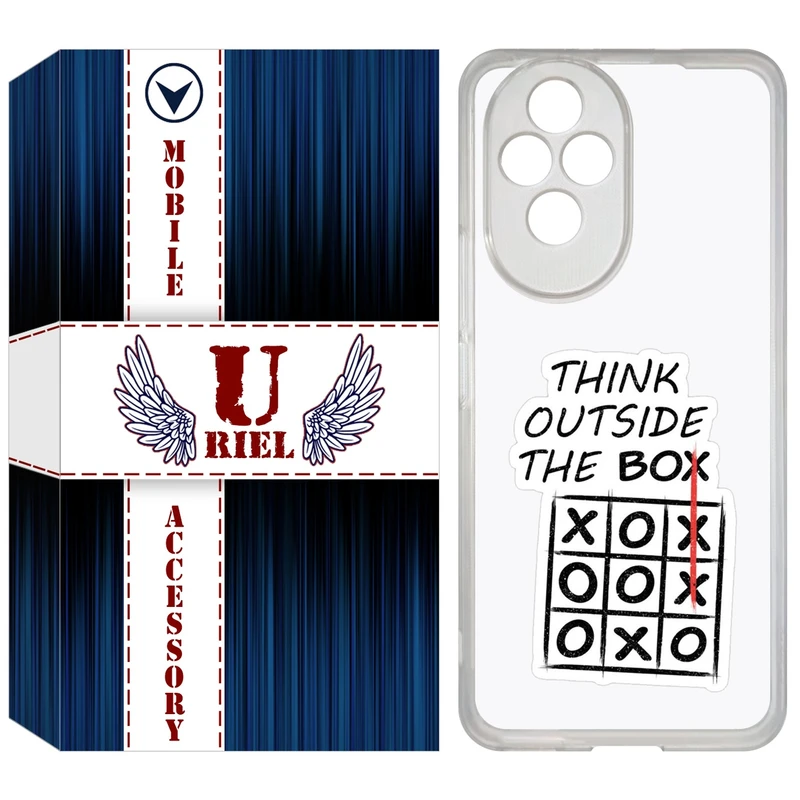 کاور یوریل مدل Clear کد 96 طرح انگیزشی مناسب برای گوشی موبایل آنر 200