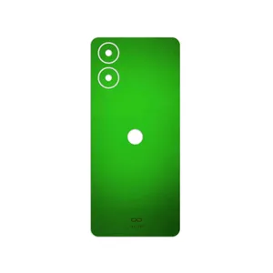 MAHOOT Metallic-Green Cover Sticker for Motorola Moto G04
