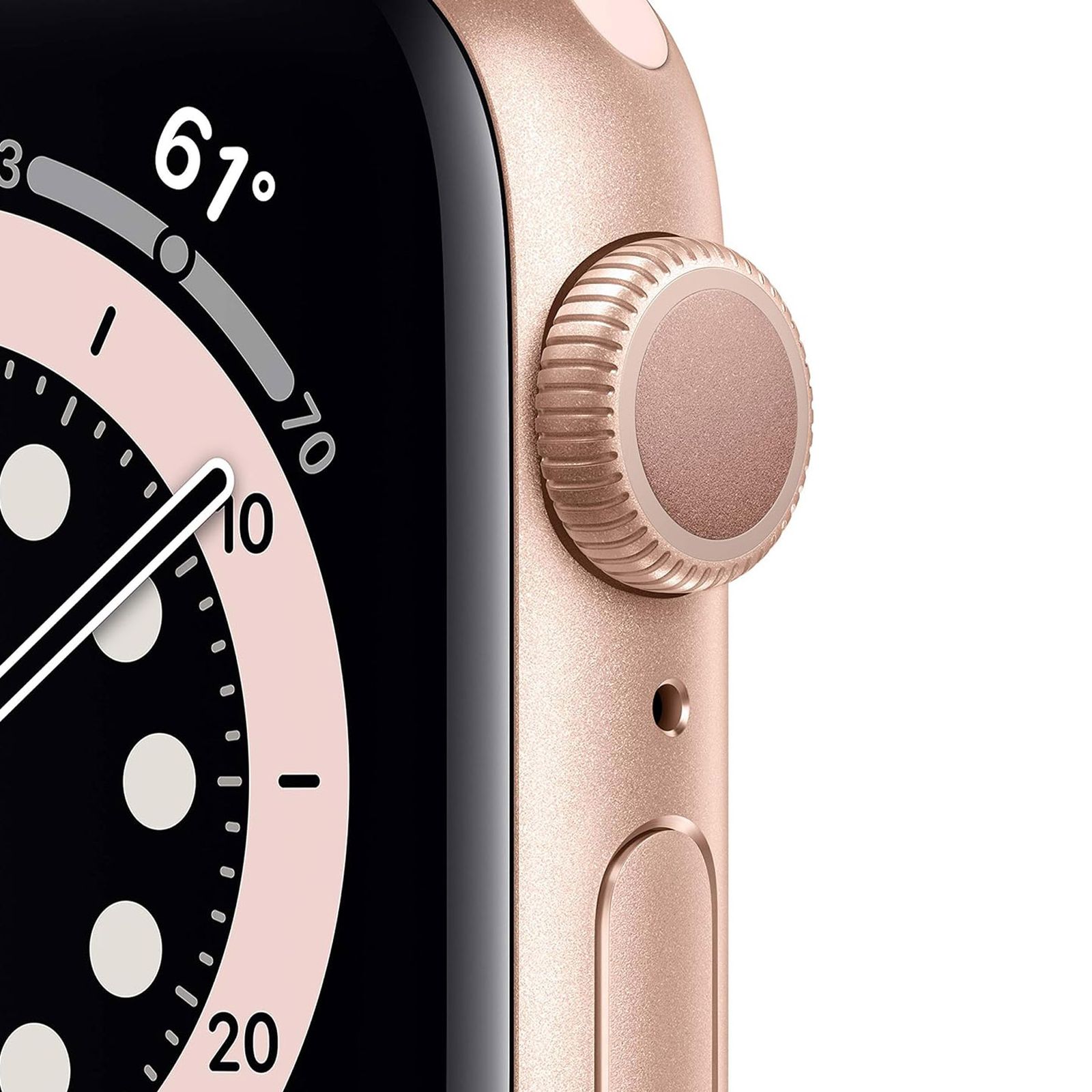 ساعت هوشمند اپل واچ سری 6 مدل 40mm Aluminum Case with Nike Sport silicone Band -  - 8