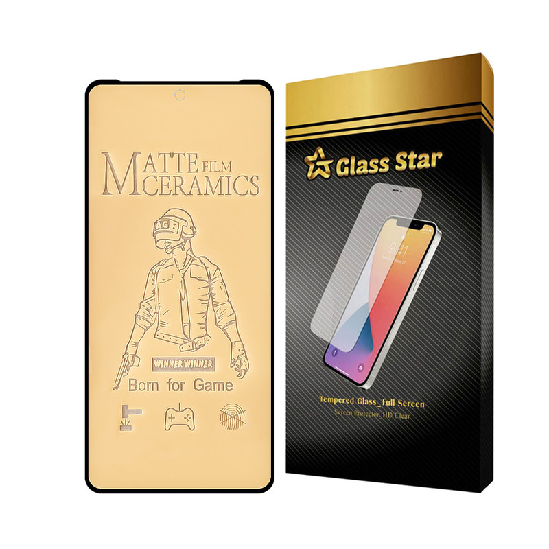 محافظ صفحه نمایش سرامیکی مات گلس استار مدل CERMAG مناسب برای گوشی موبایل سامسونگ Galaxy A51 4G / Galaxy A51 5G / Galaxy A52 4G / Galaxy A52 5G / Galaxy A52s 5G / Galaxy A53 5G / Galaxy M31s