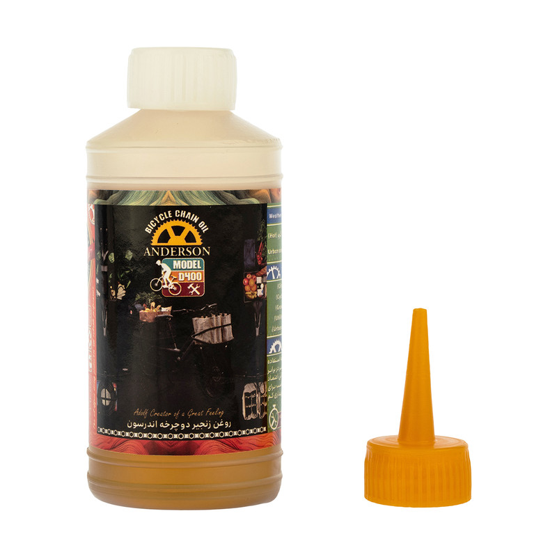 روغن زنجیر دوچرخه اندرسون مدل D400 حجم 80 میلی لیتر بسته 2 عددی