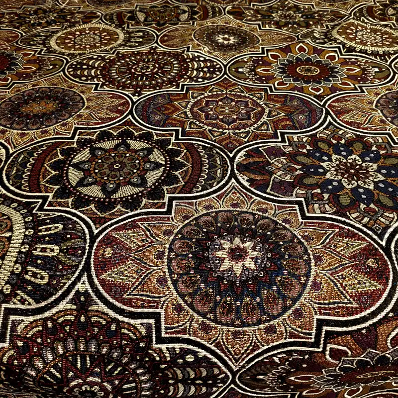 پارچه روفرشی مدل جاجیم کد J-F