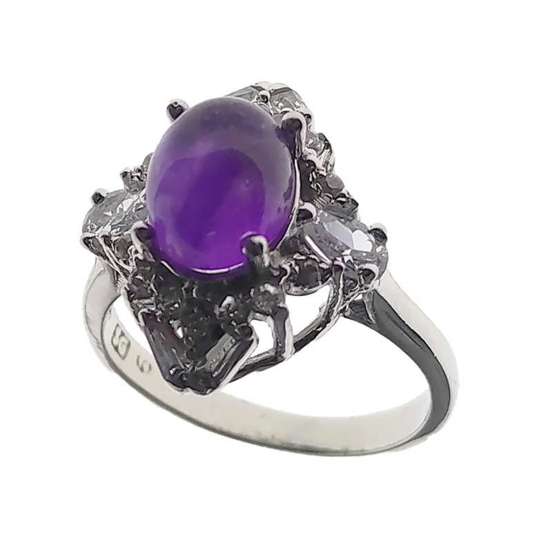 انگشتر نقره زنانه سلین کالا مدل آماتیس کد 2