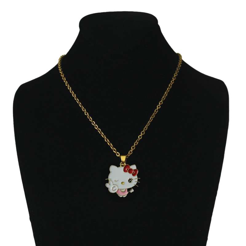 گردنبند دخترانه مدل کیتی گردنبند دخترانه مدل کیتی