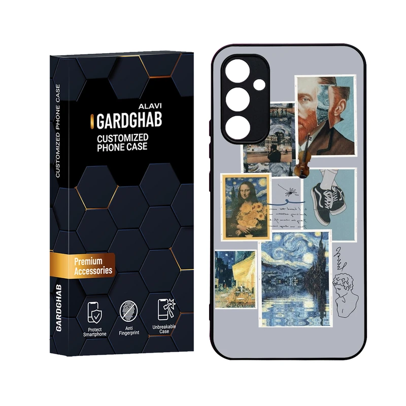 کاور گارد قاب علوی مدل Glass مناسب برای گوشی موبایل سامسونگ Galaxy A34