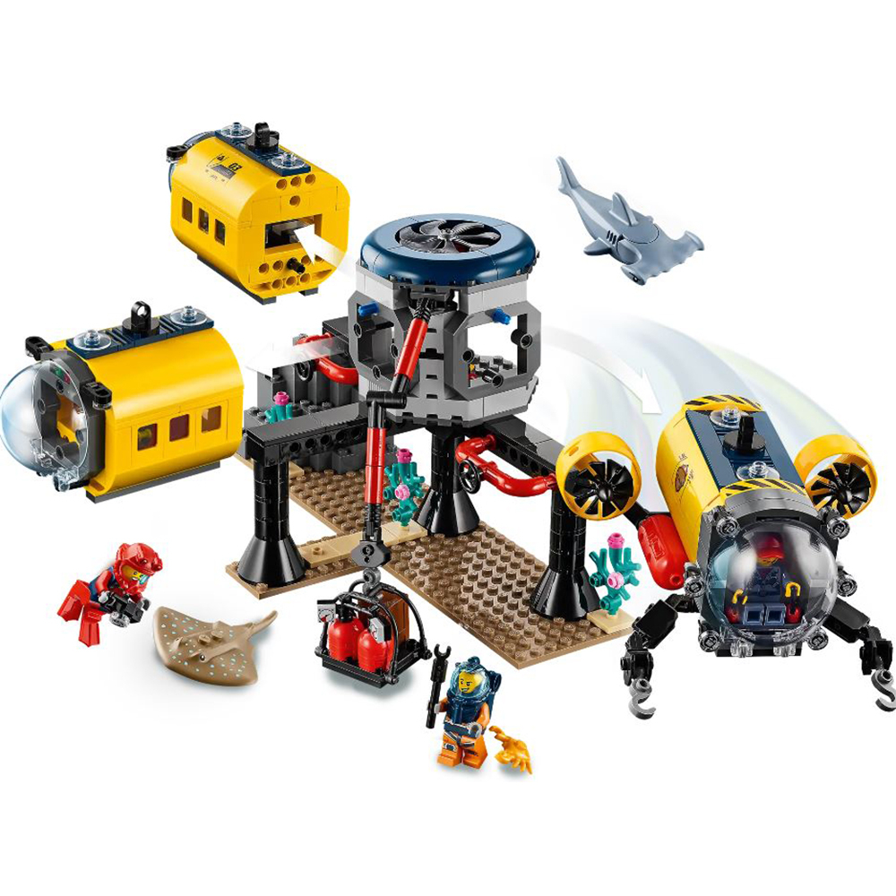 لگو سری سیتی مدل Ocean Exploration Base کد 60265 لگو سری سیتی مدل Ocean Exploration Base کد 60265
