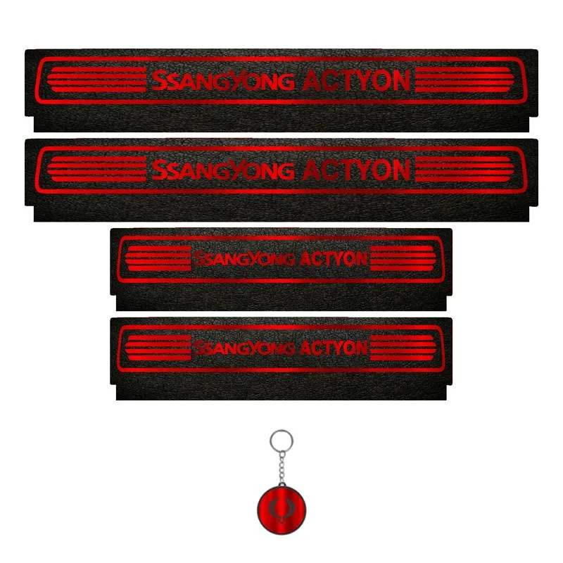 برچسب پارکابی خودرو لندمون کد LM124 MR مناسب برای اکتیون مجموعه 4 عددی به همراه جاکلیدی