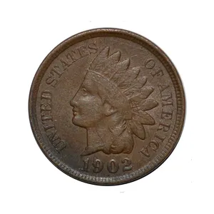 سکه تزیینی مدل یک سنت خارجی مدل 1902 میلادی