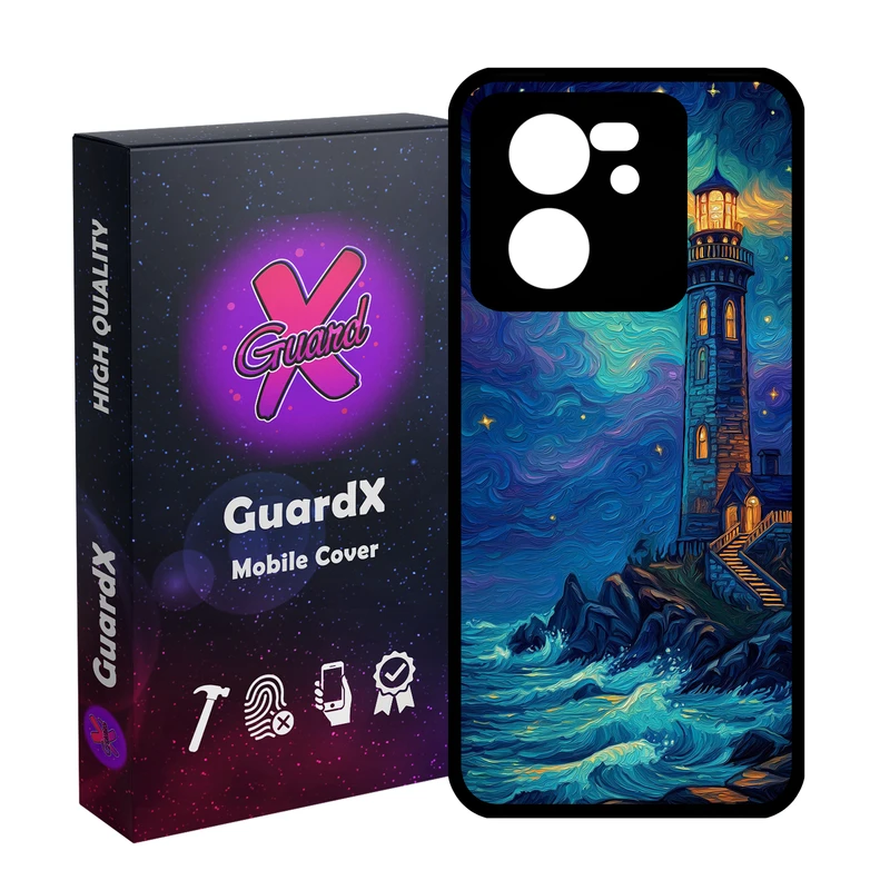 کاور گارد ایکس طرح فانوس دریایی مدل 10891 مناسب برای گوشی موبایل شیائومی 13T/13T Pro/Redmi K60 Ultra