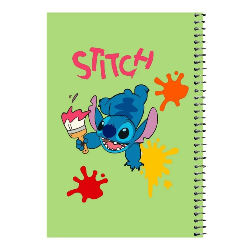 دفتر مشق 80 برگ اس جی مدل استیچ