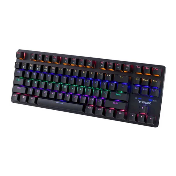 کیبورد گیمینگ مکانیکال رپو مدل V500PRO-87 کیبورد گیمینگ مکانیکال رپو مدل V500PRO-87