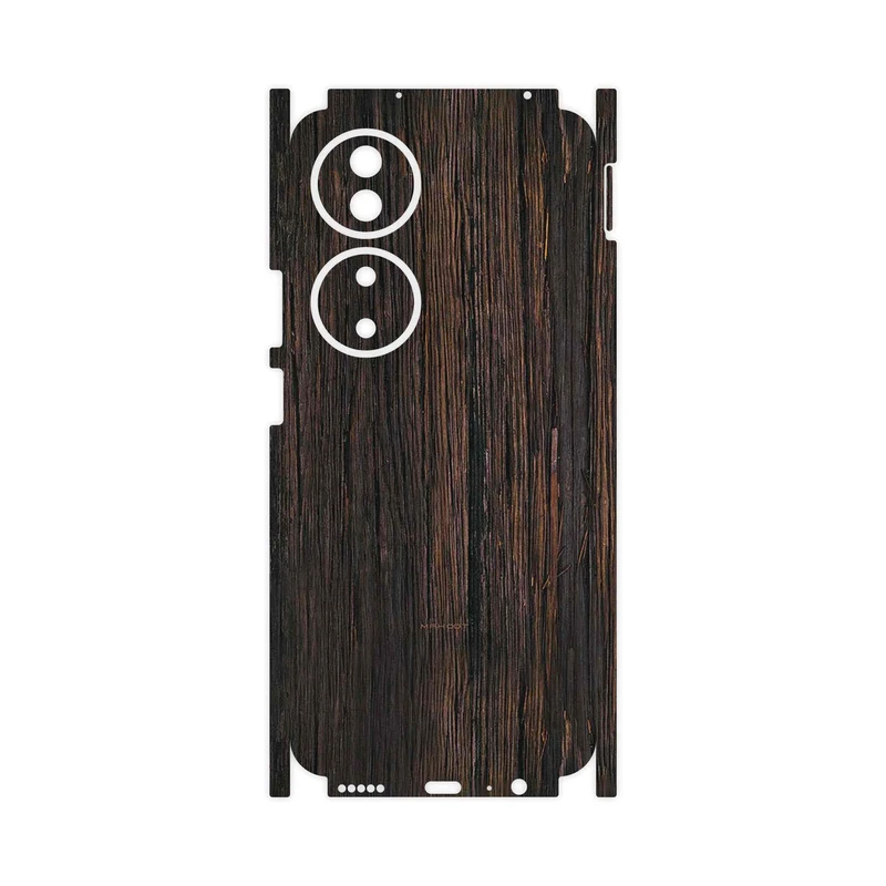 برچسب پوششی ماهوت مدل Burned_Wood-FullSkin مناسب برای گوشی موبایل آنر X7b