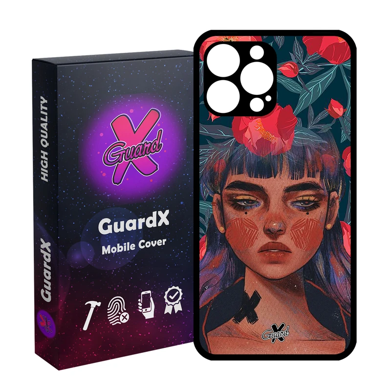 کاور گارد ایکس طرح Girl مدل Glass10334 مناسب برای گوشی موبایل اپل iPhone 14 Pro Max