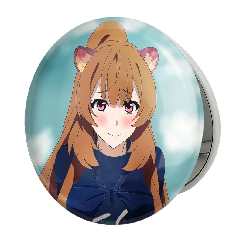 آینه جیبی خندالو طرح رافتالیا انیمه ظهور قهرمان سپر مدل تاشو کد 15944 