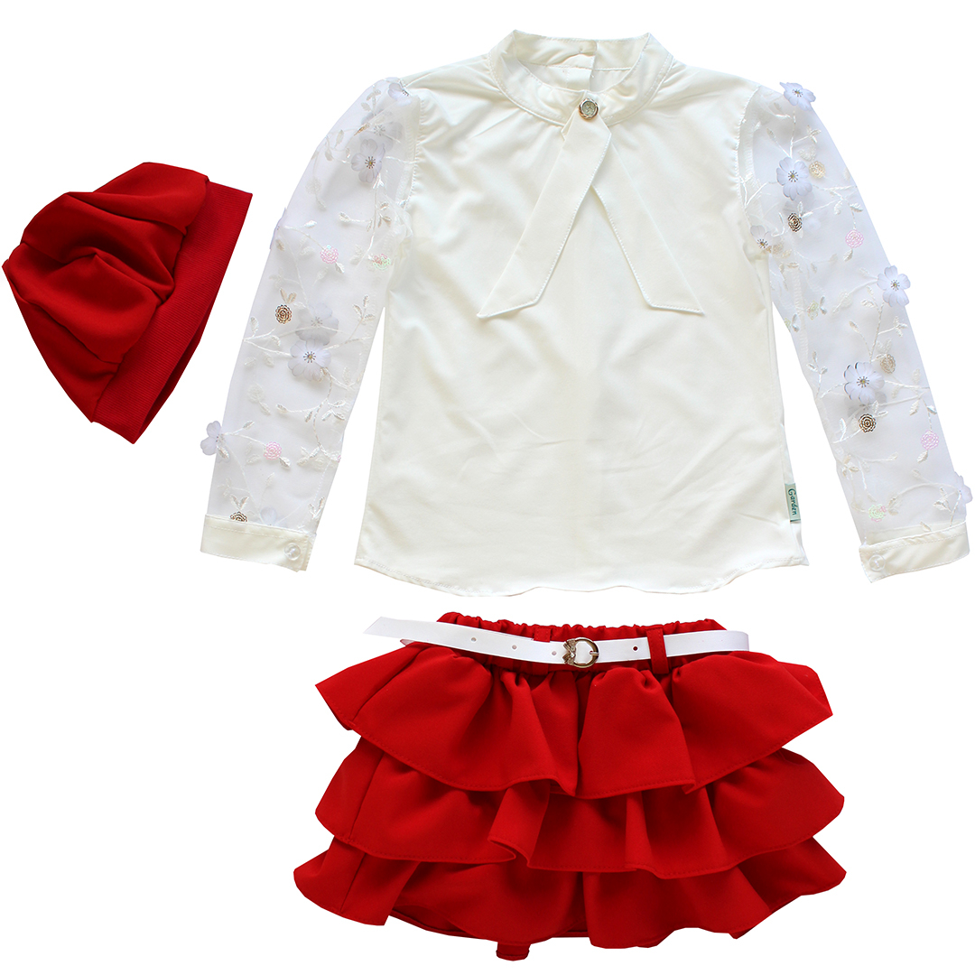 ست 3 تکه لباس دخترانه مدل 3