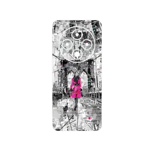 MAHOOT Collage of Catwalk Bridge Cover Sticker for Xiaomi Redmi 14C