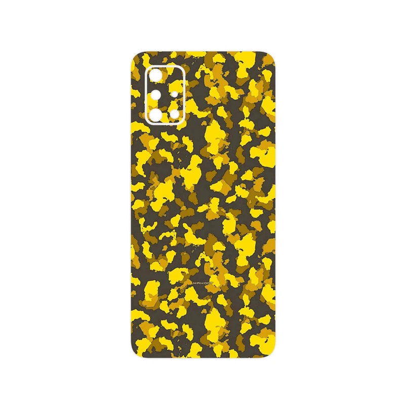 برچسب پوششی ماهوت مدل Yellow Infantry Army مناسب برای گوشی موبایل سامسونگ Galaxy A71