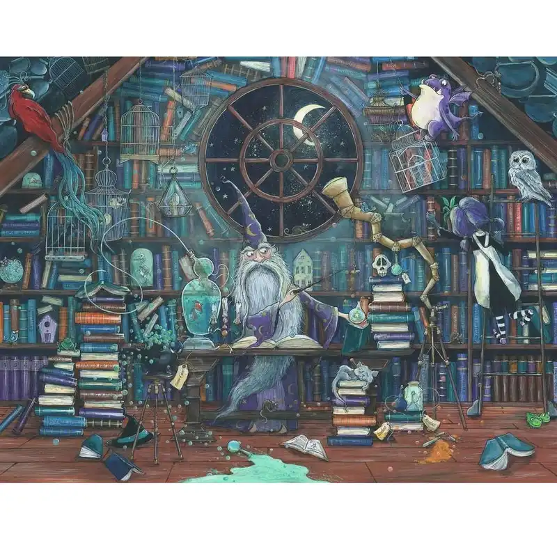 پازل 2000 تکه راونزبرگر مدل Wizard Merlin کد 17112