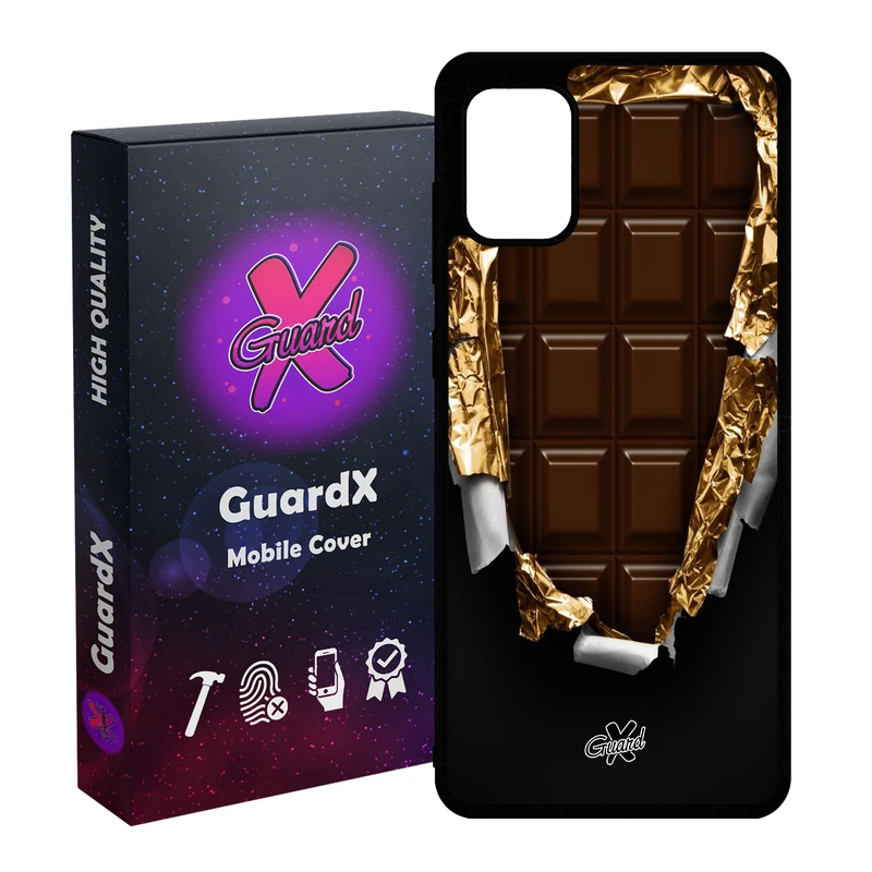 کاور گارد ایکس طرح Chocolate مدل Glass10061 مناسب برای گوشی موبایل سامسونگ Galaxy A31