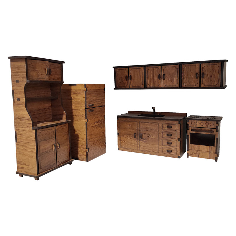 ساختنی مدل ست آشپزخانه کد TH-11 مجموعه 5 عددی