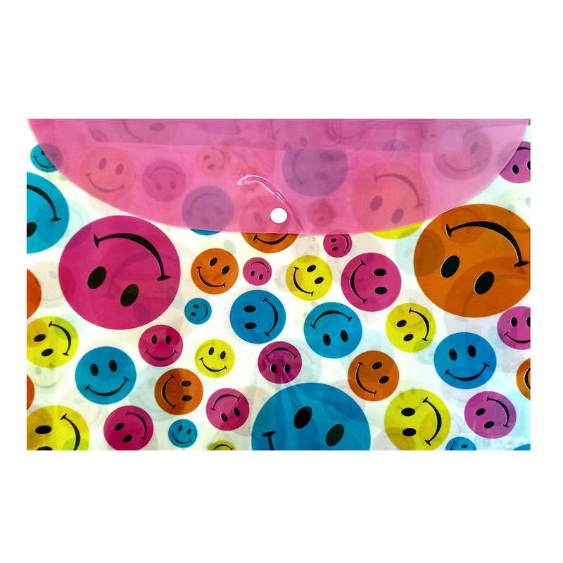 پوشه دکمه دار مدل فانتزی طرح لبخند
